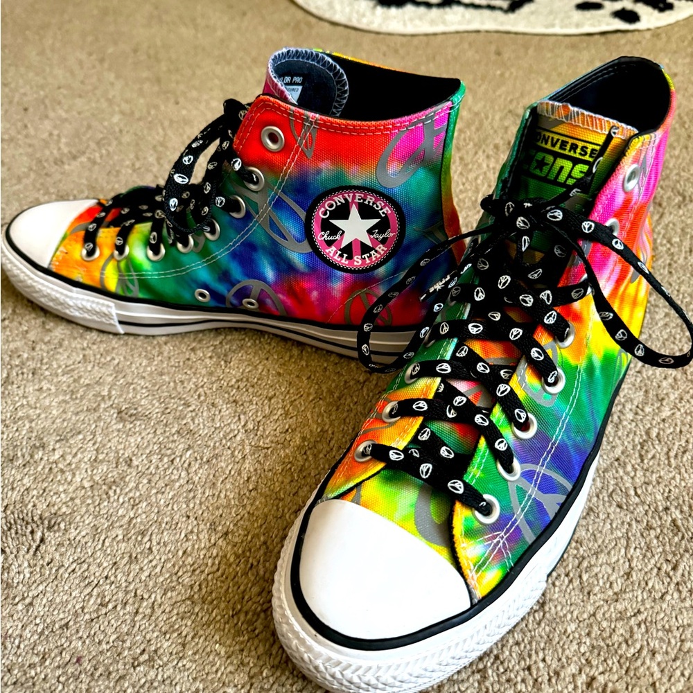 Converse Chuck Taylor All Star Pro Reflective Tie Dye High Top Shoes